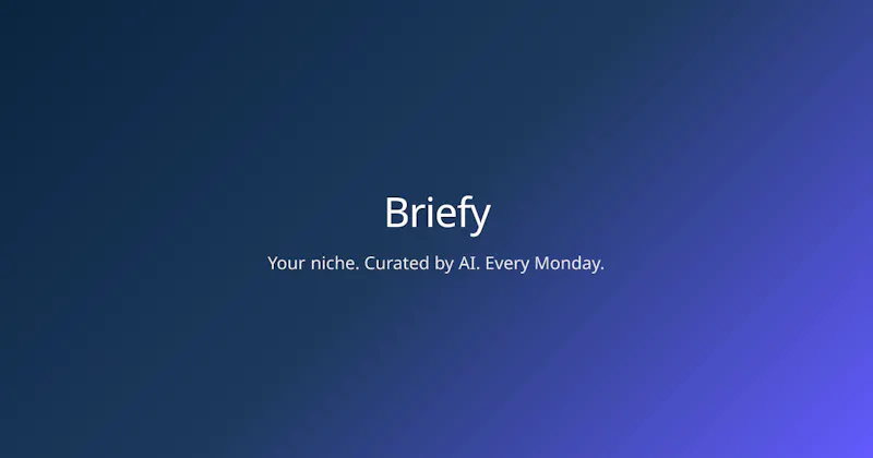 Briefy screenshot 1