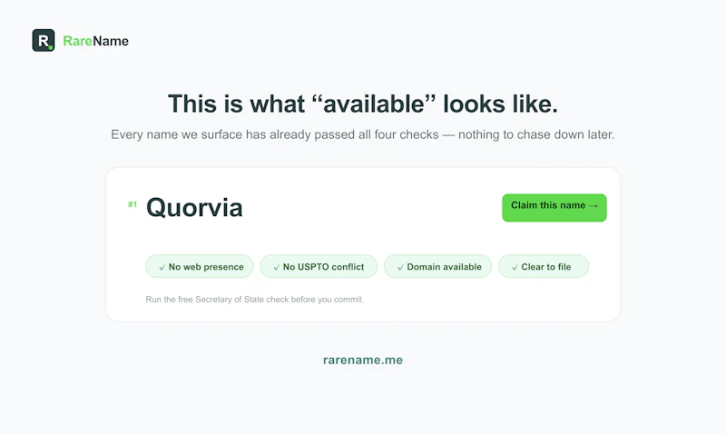 RareName screenshot 4