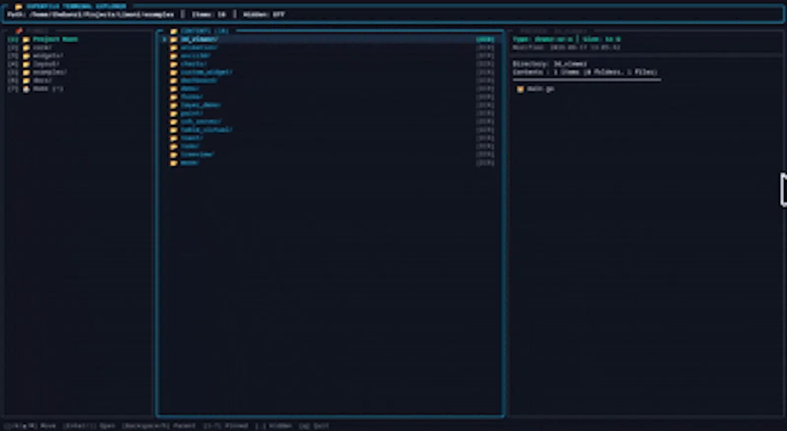 Limoni TUI Engine screenshot 3