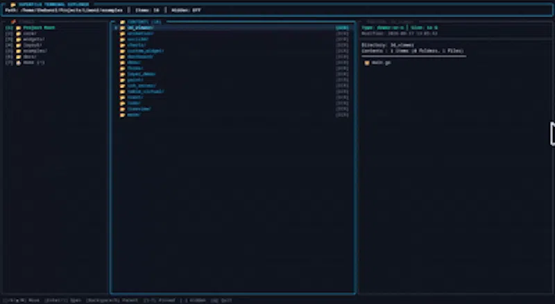 Limoni TUI Engine screenshot 3