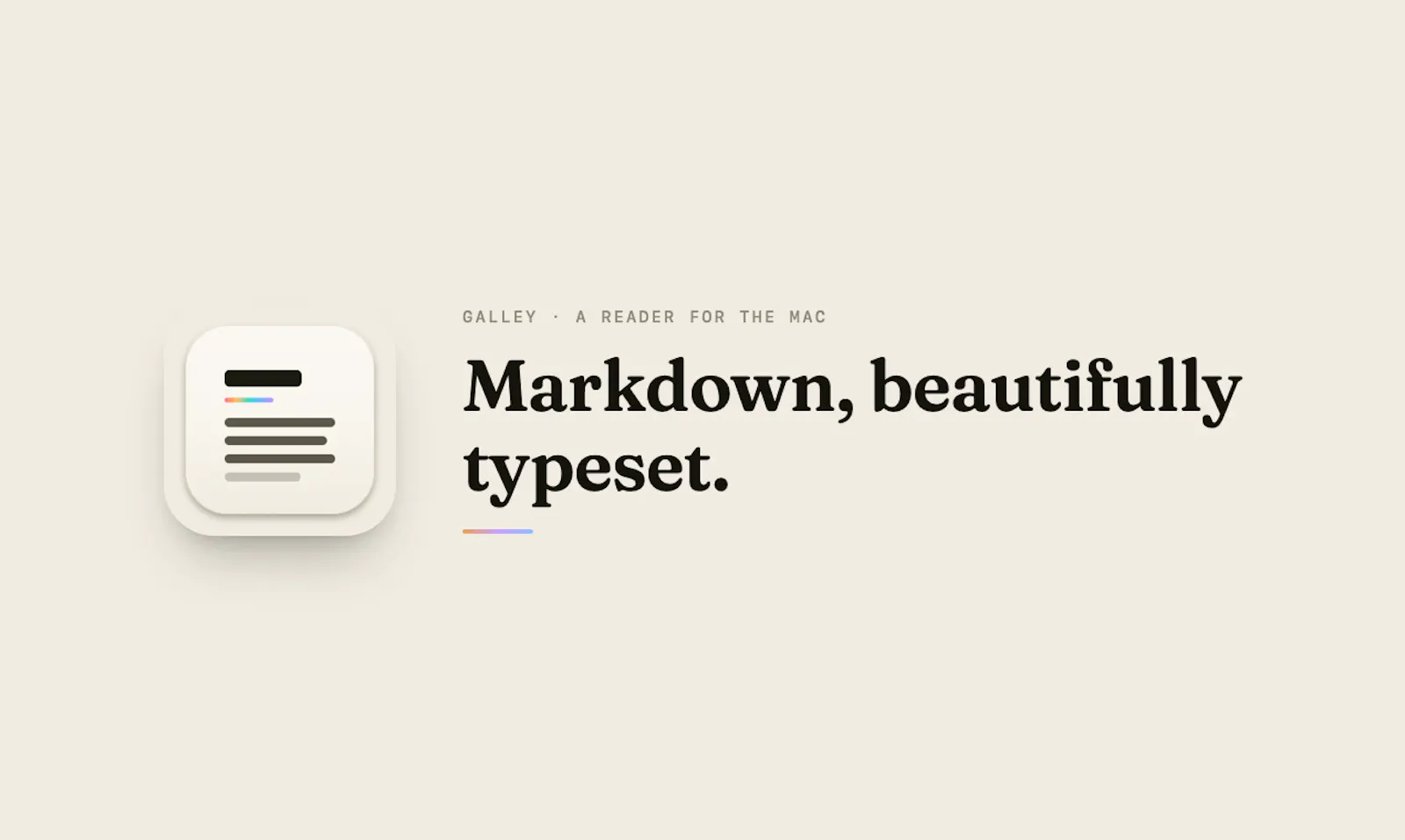 Galley screenshot 1