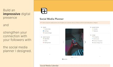FREE Social Media Planner gallery image