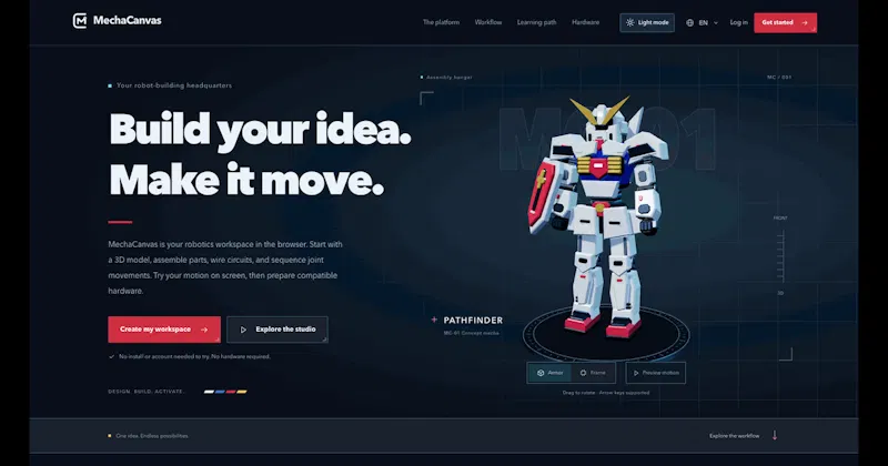 MechaCanvas screenshot 1