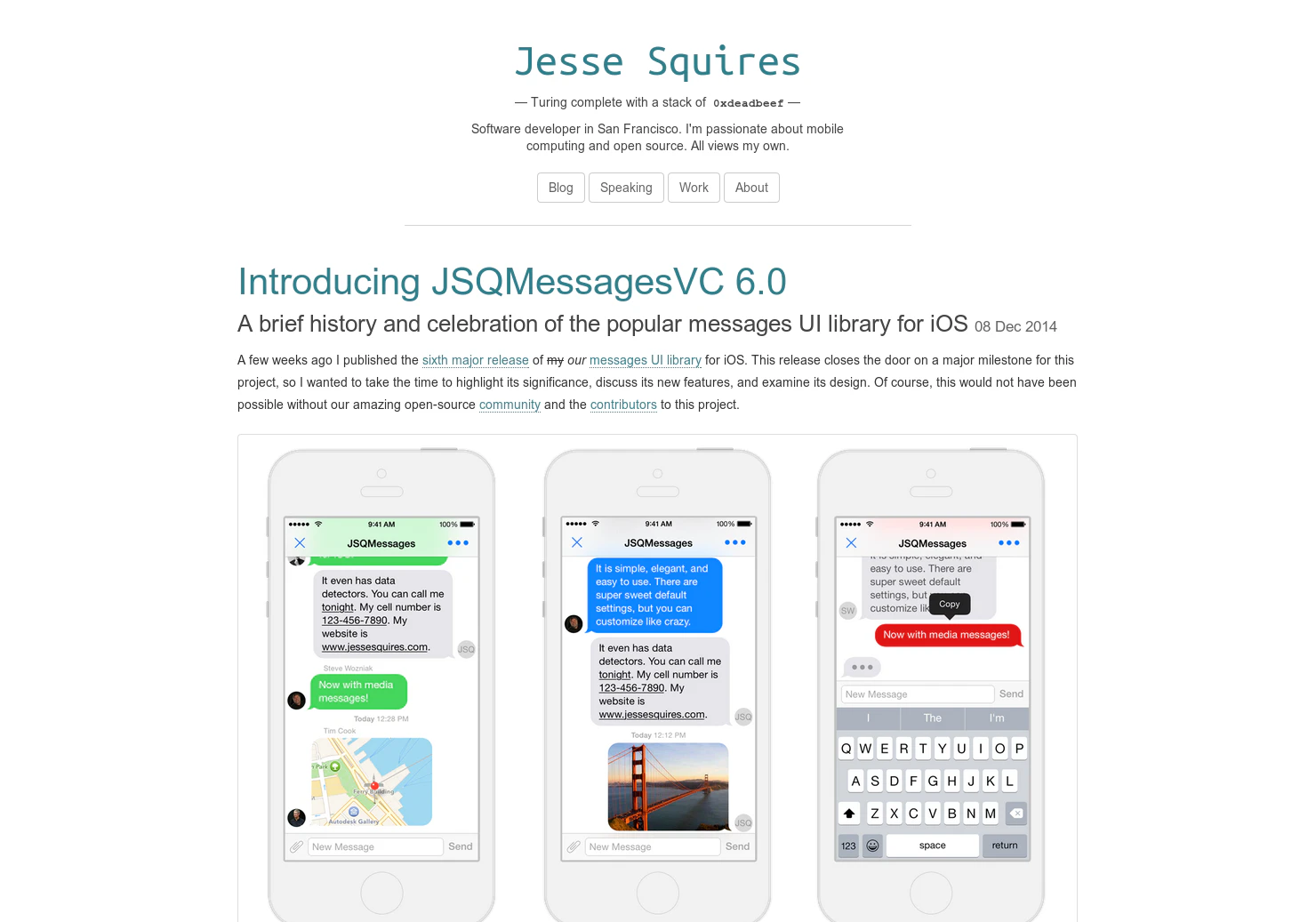 JSQMessageViewController