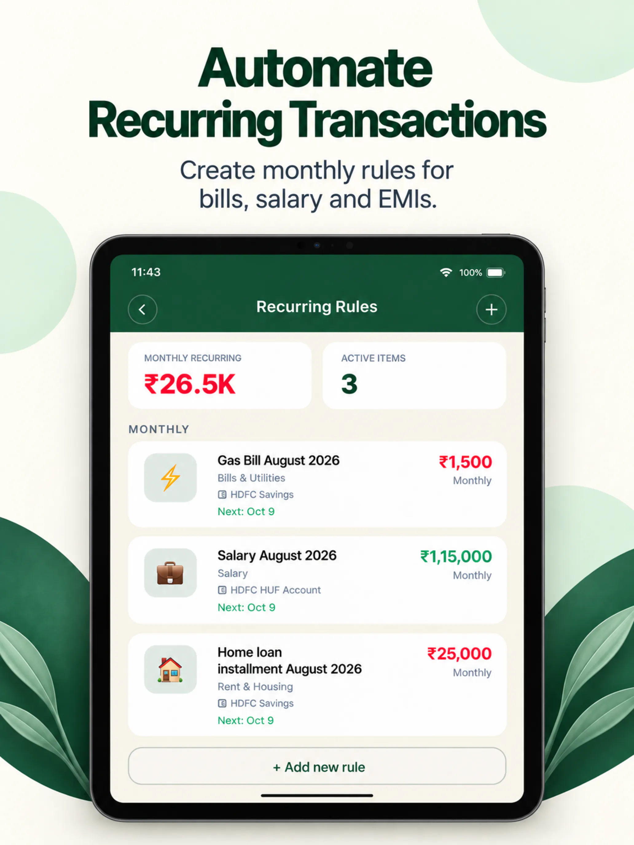 Expense Tracker & Planner gallery image