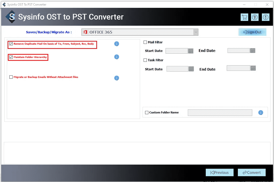 OST OFFICE 365 변환기에 OST - OST로 OST로 변환하여 OST OST를 Office 365로 변환합니다. 미디어 3