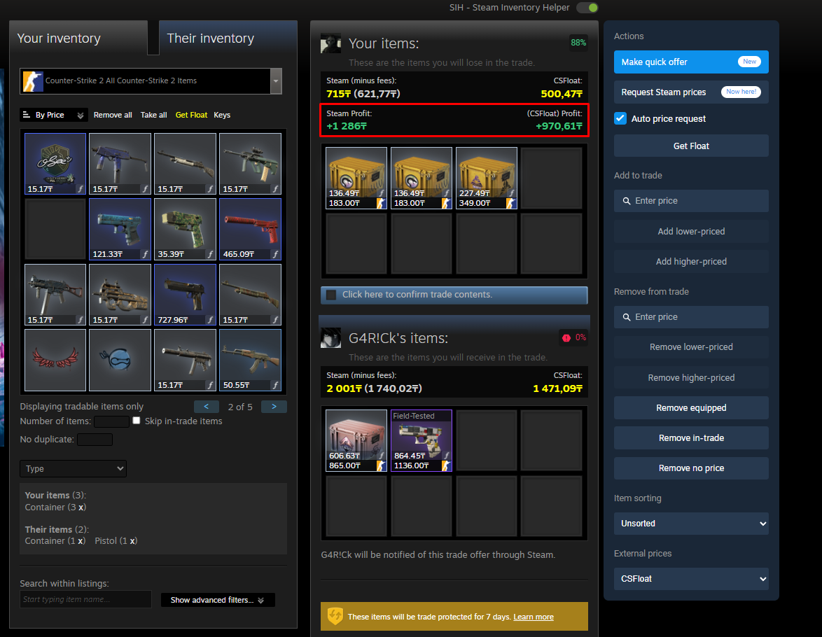 Steam Inventory Helper gallery image
