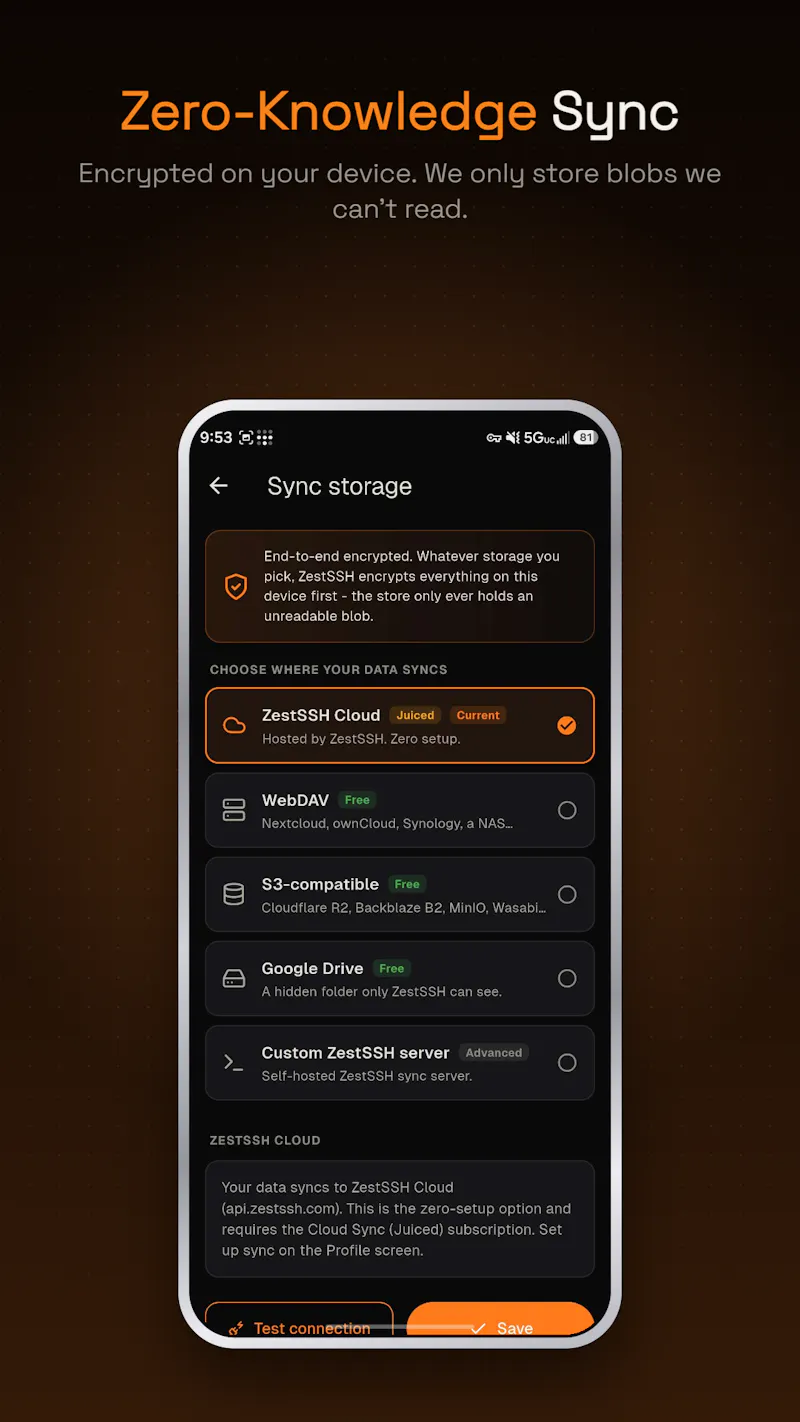 ZestSSH - Modern SSH Client screenshot 7
