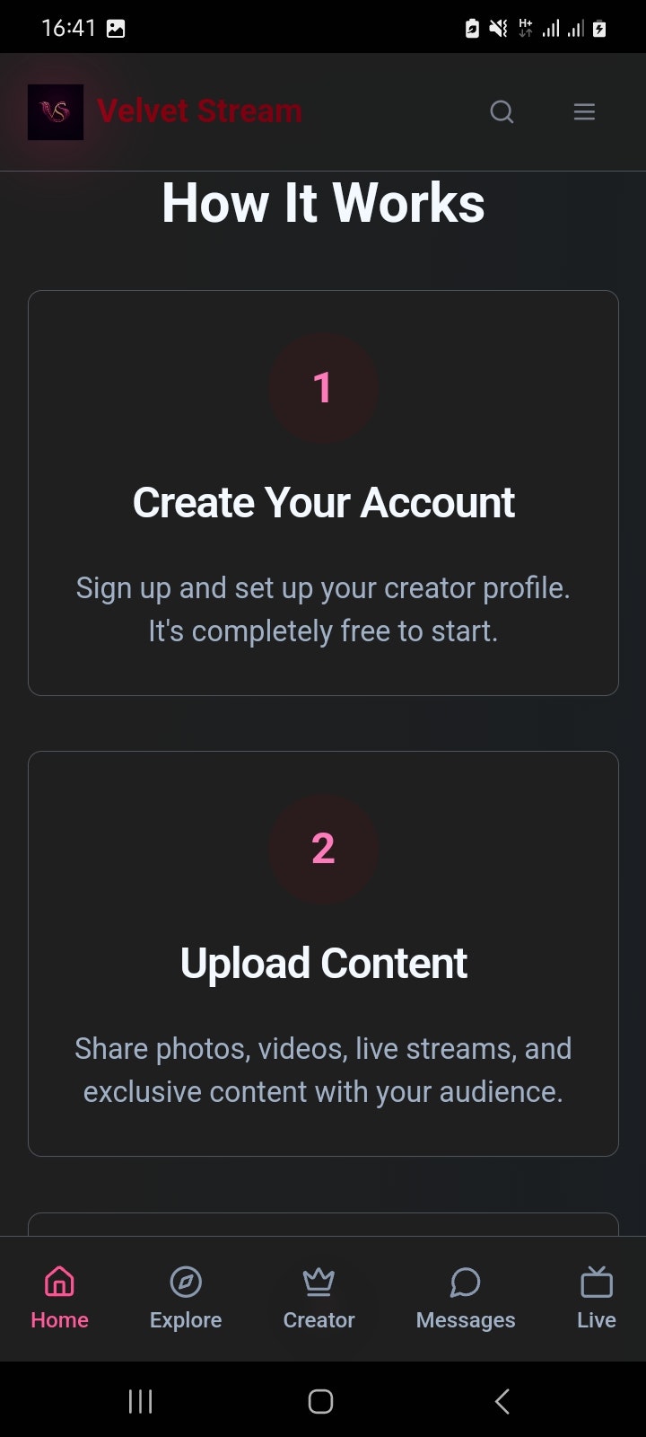 Velvet Stream gallery image