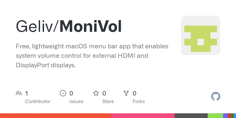 MoniVol screenshot 1