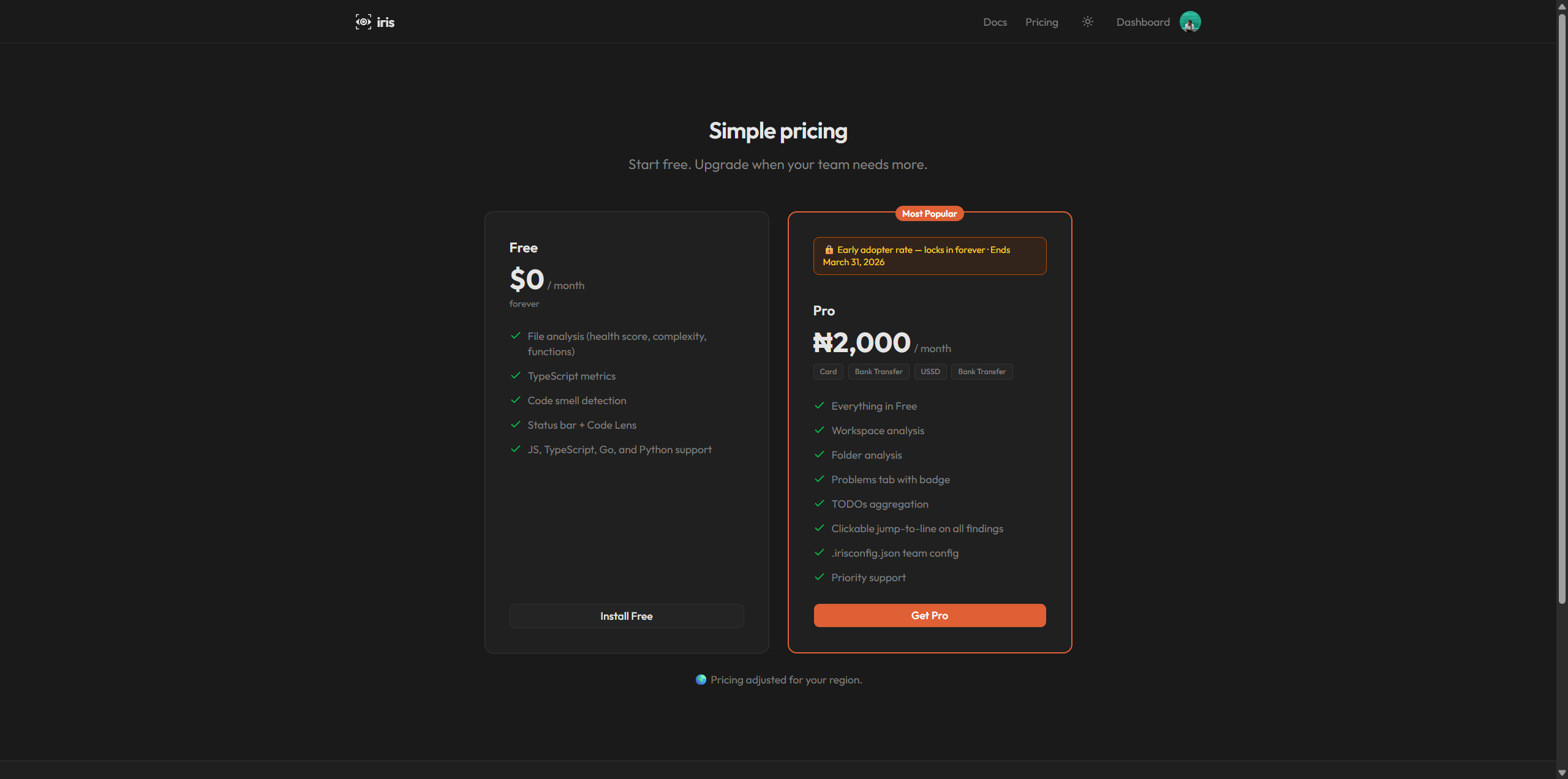 Iris — Code Health gallery image