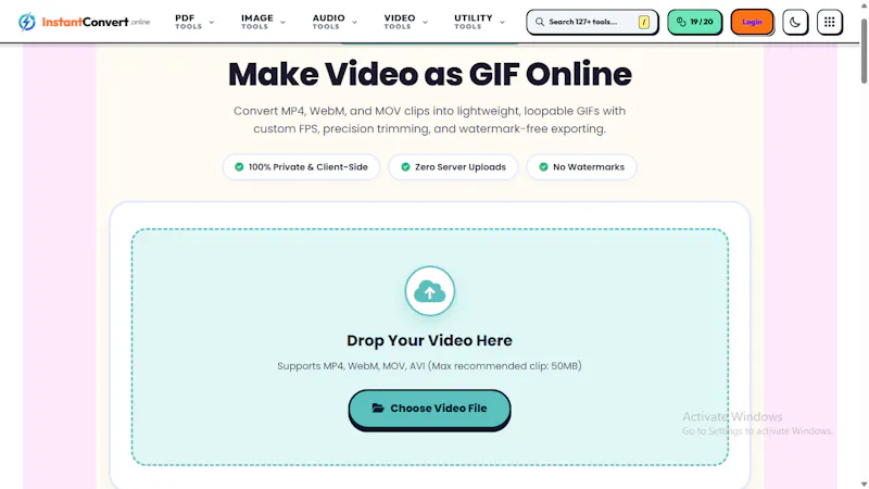 Video Gif maker  screenshot 1
