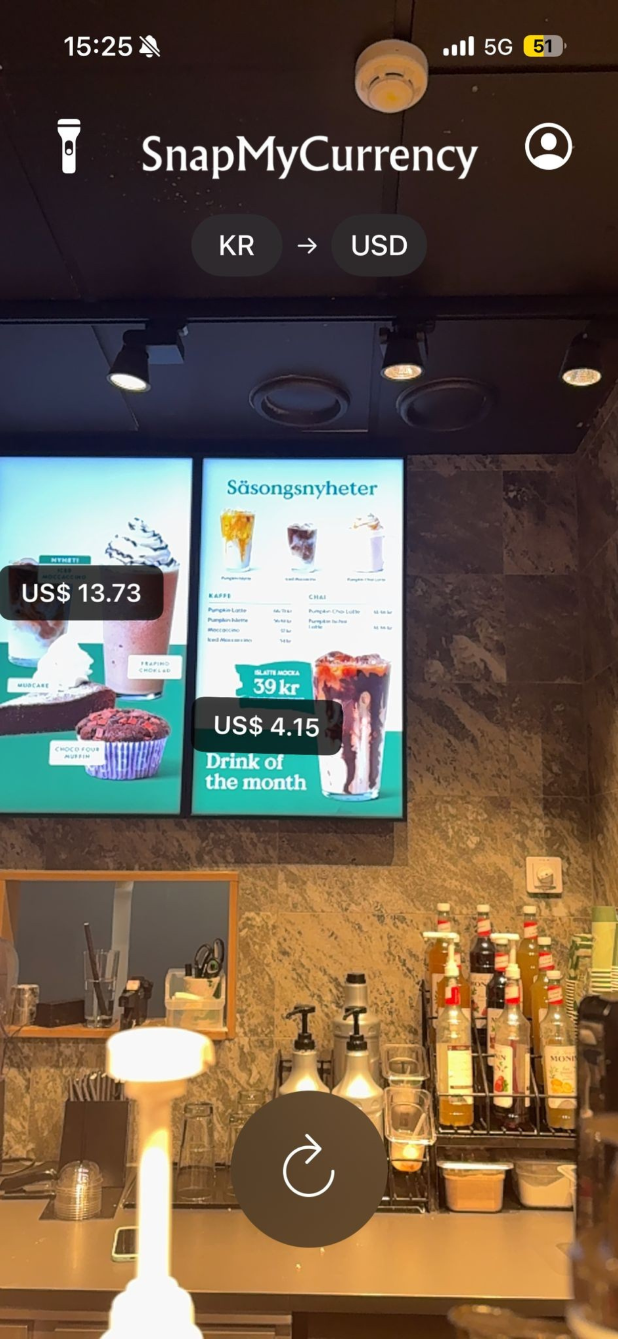 SnapMyCurrency - AR Currency Conversion gallery image