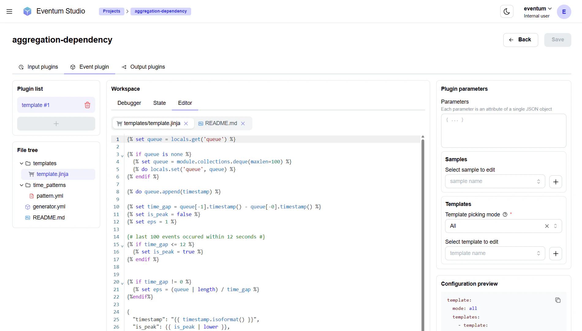 Eventum screenshot 2