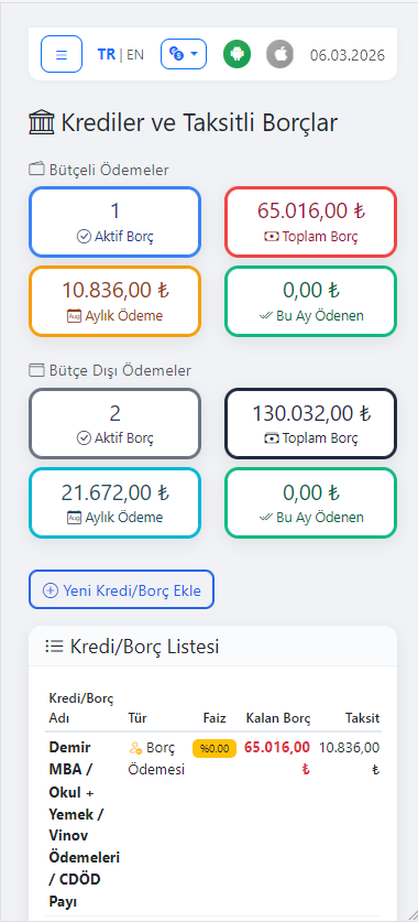 butce.app gallery image