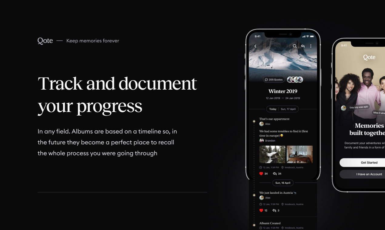 Média Qote Beta - Organisez vos souvenirs et gardez-les en vie pour toujours 4
