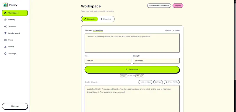 Penlify screenshot 2