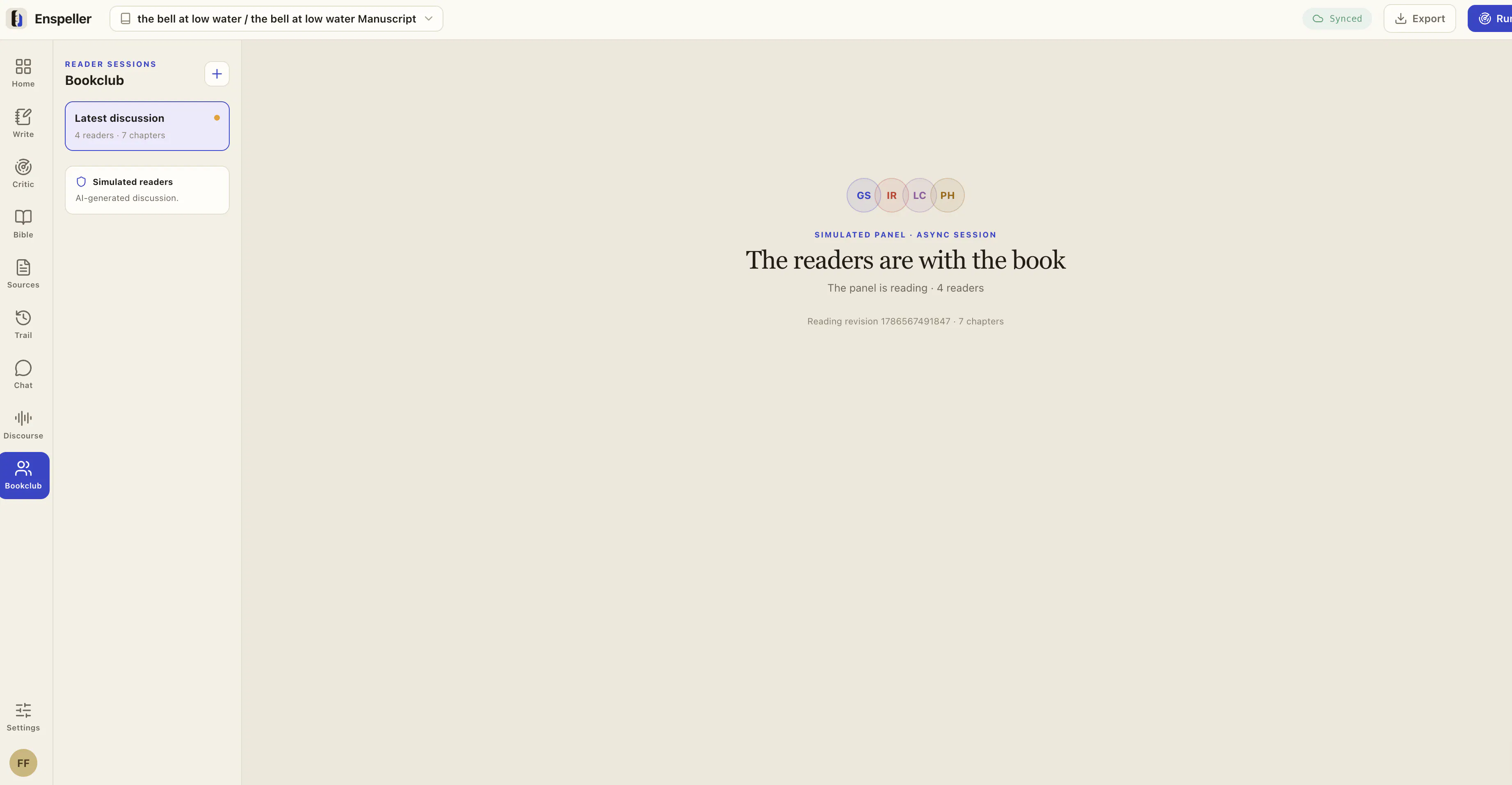 Enspeller — AI Analytical Writing Studio gallery image