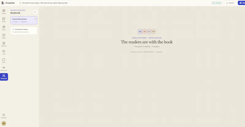 Enspeller — AI Analytical Writing Studio screenshot 4