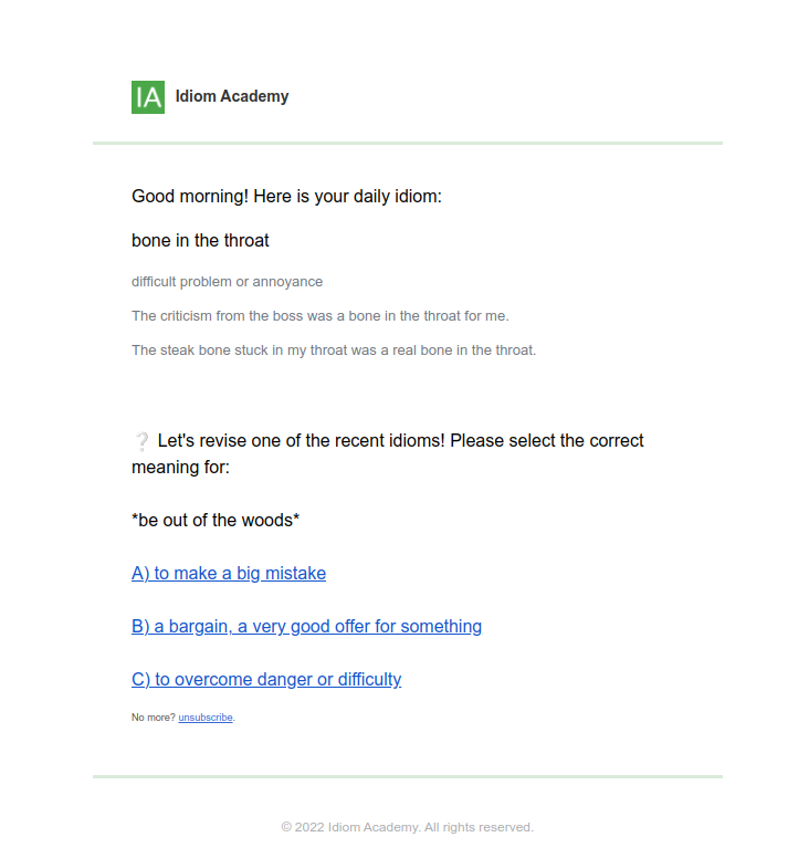 Mídia 1 de Academia Idiom - Boost de vocabulário diário para o seu inglês