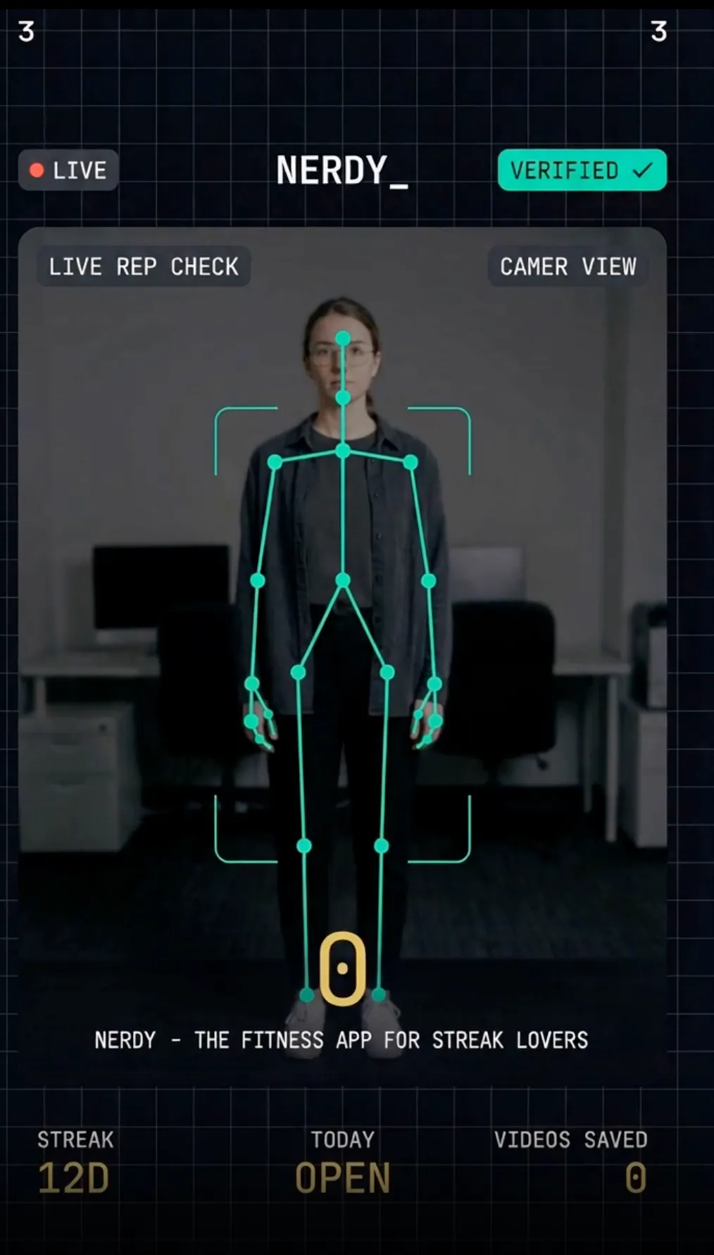 Nerdy — Workout Tracker (No LLM) gallery image