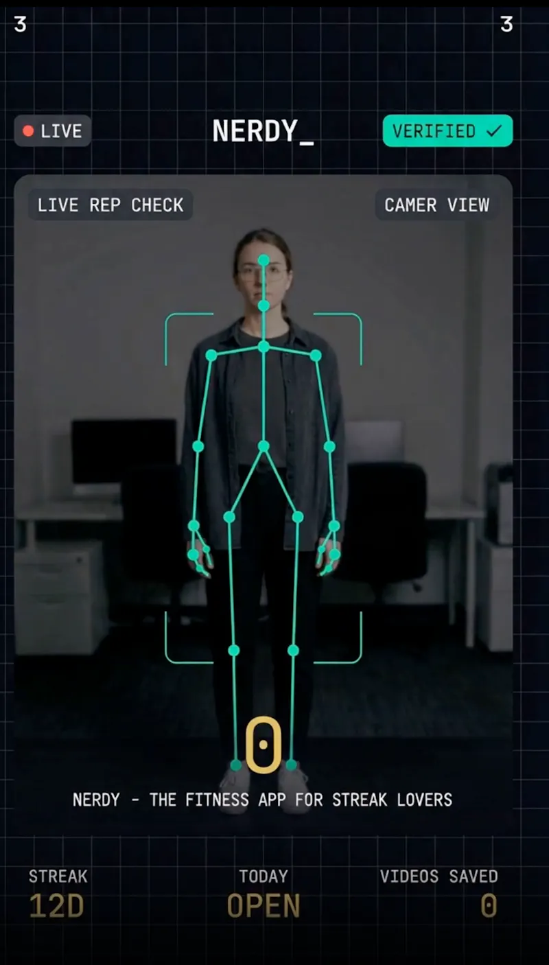 Nerdy — Workout Tracker (No LLM) screenshot 2