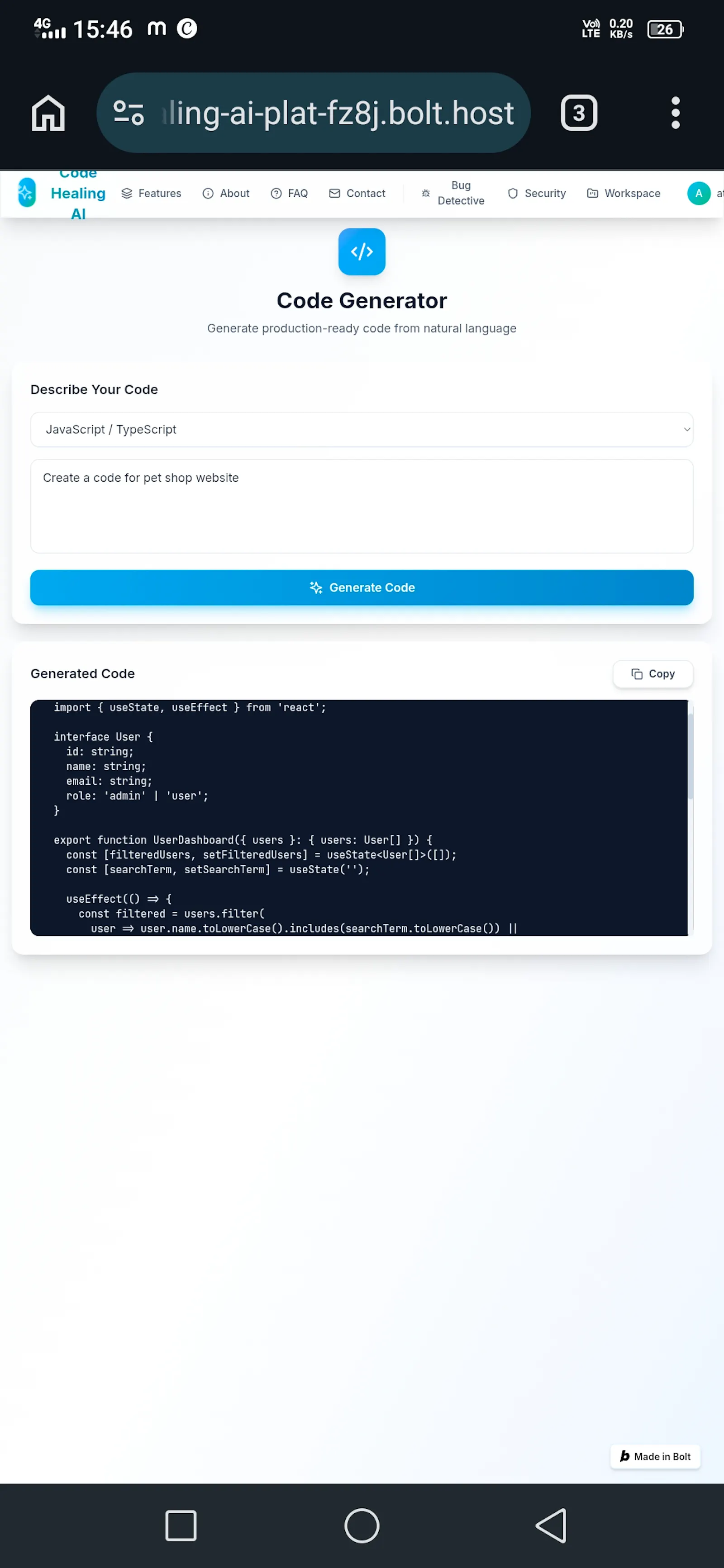 Code Healing AI screenshot 5