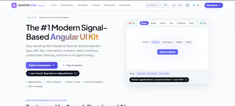NGXSMK UI Kit gallery image