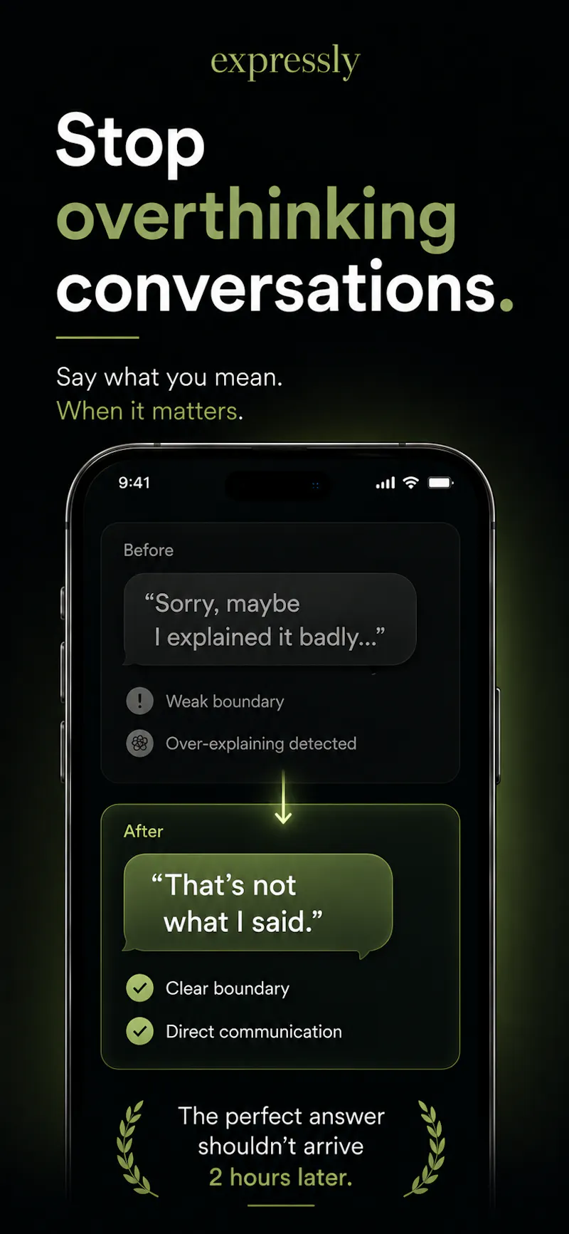 Expressly - Stop Overthinking screenshot 5