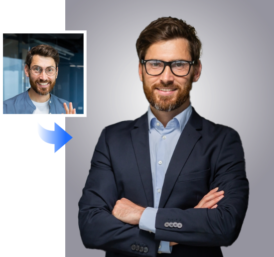 Media Vidnoz AI Headshot Trình tạo - Máy phát điện đầu AI cho Headshots chuyên nghiệp 2