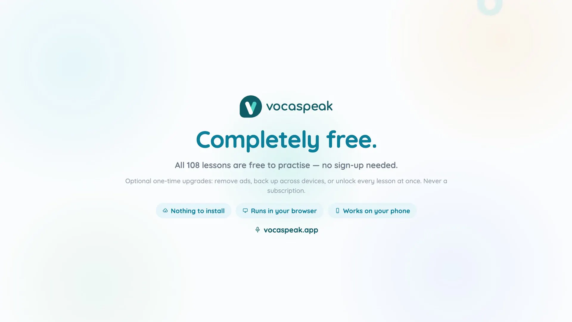 VocaSpeak gallery image