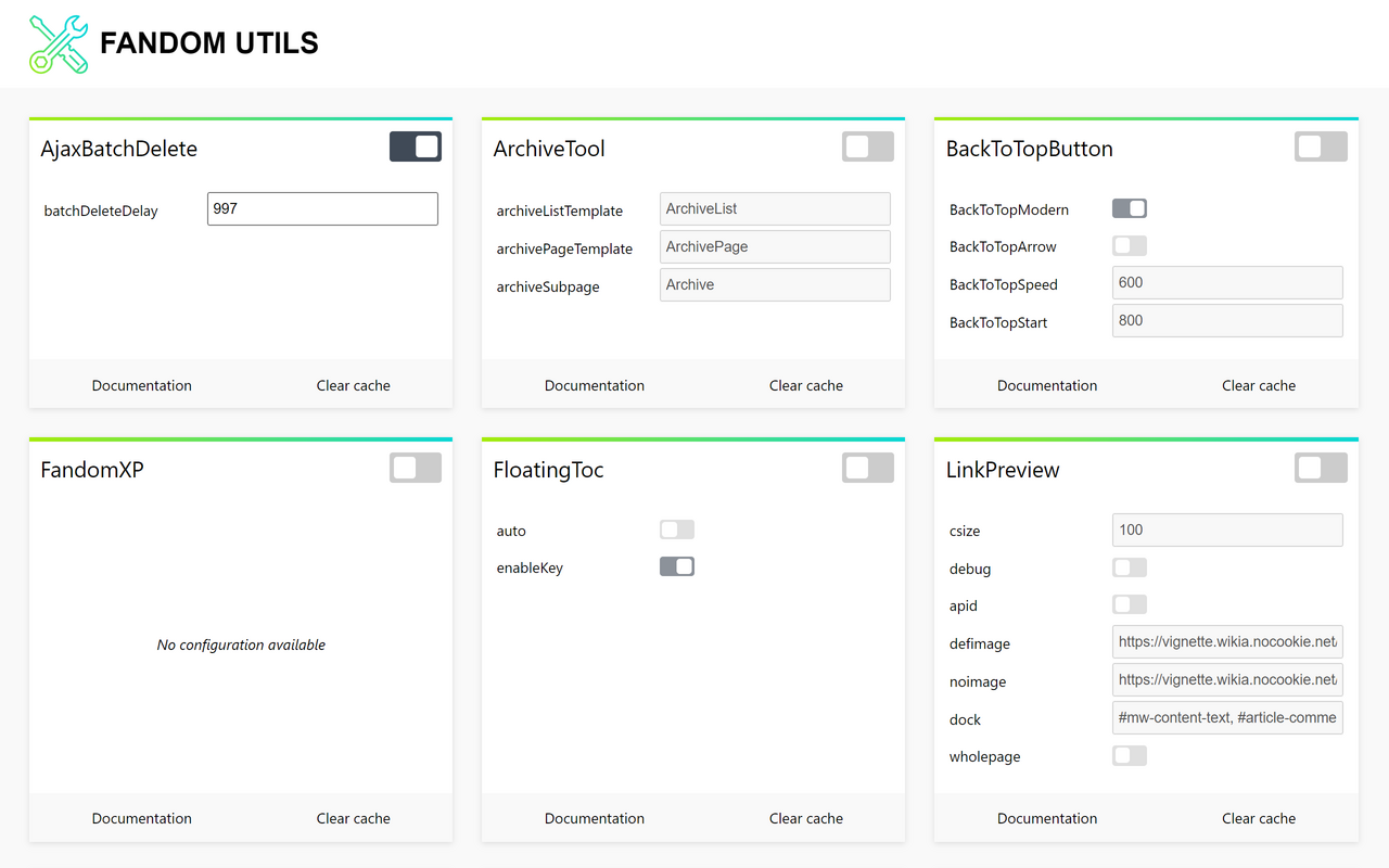 Fandom Utils gallery image