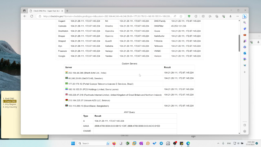 DNS 점검 -DNS Checker -Pro - DNS, DNS Checker를 점검하십시오 미디어 4