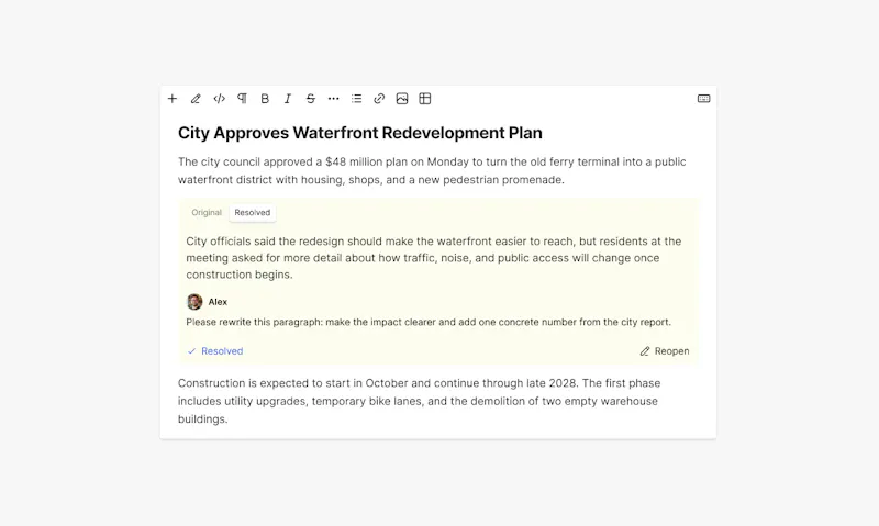 AI Content Editing Toolkit screenshot 3