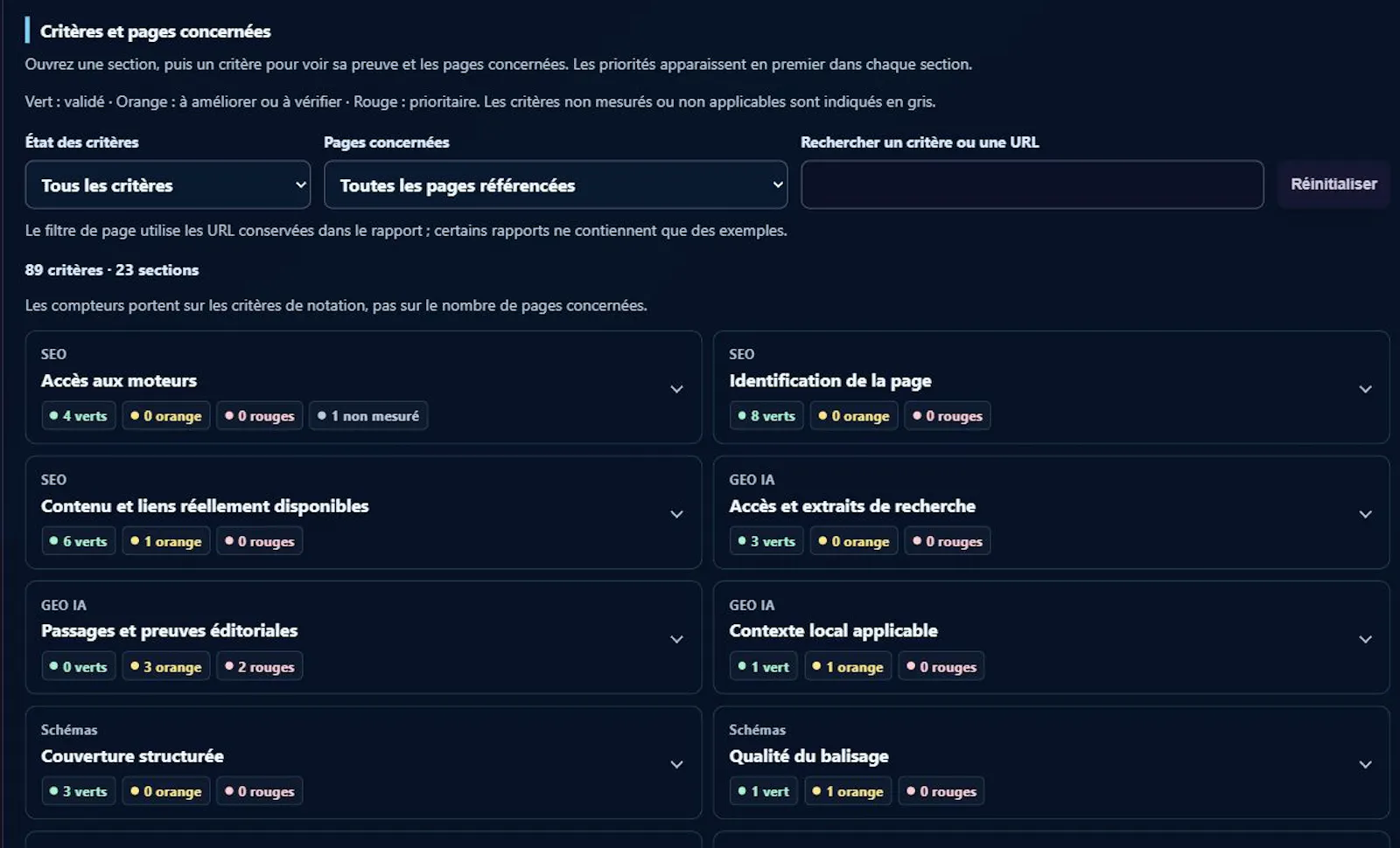 Audit by BIW screenshot 2