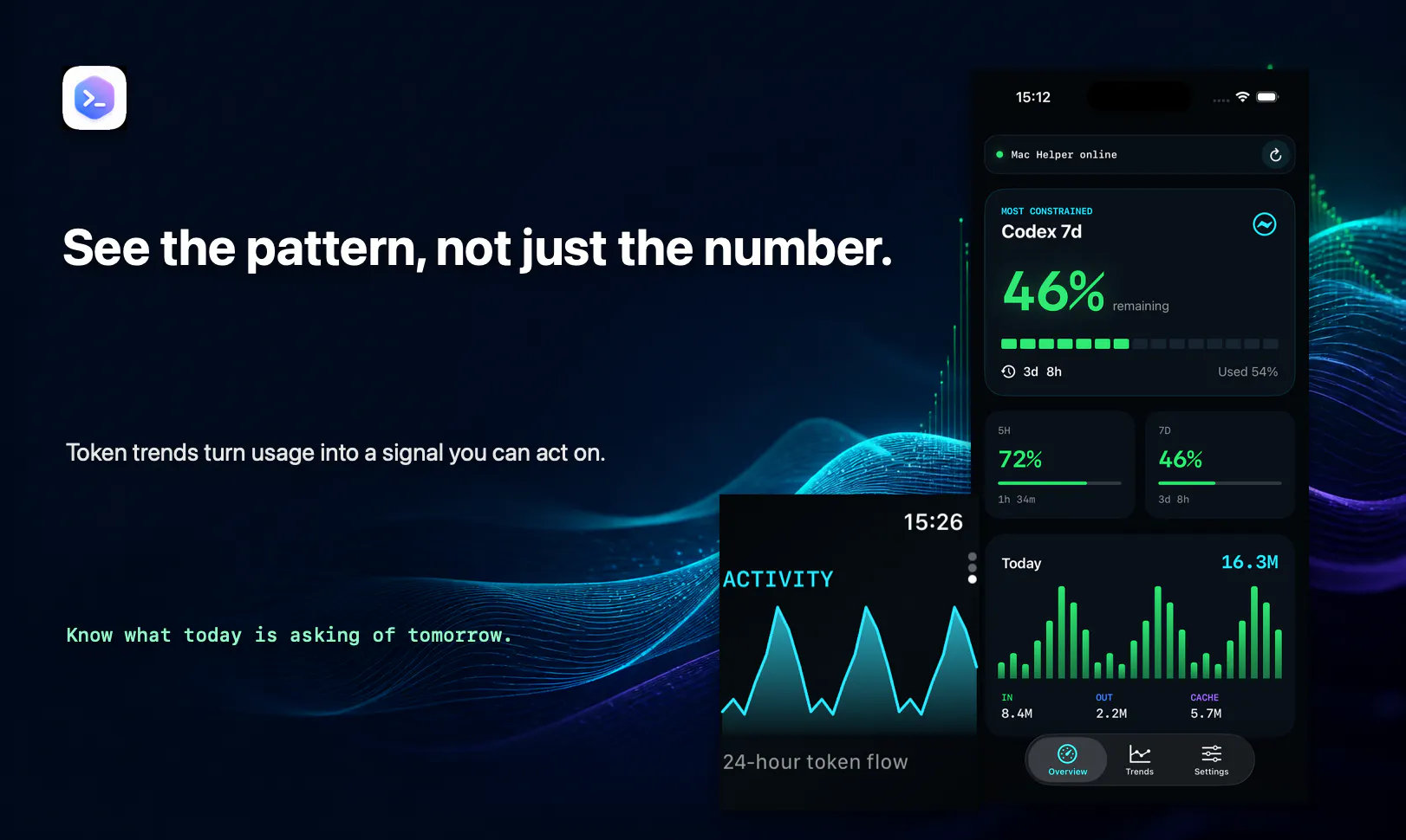 iCodex: Claude & Codex Usage gallery image