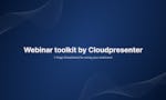 Webinar Toolkit by Cloudpresenter image