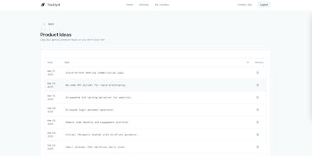 Tracklyst gallery image