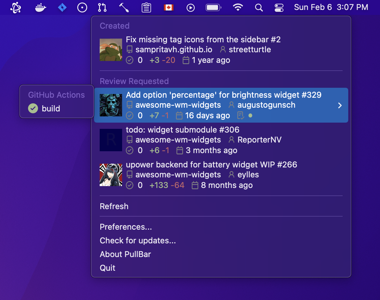 PullBar gallery image