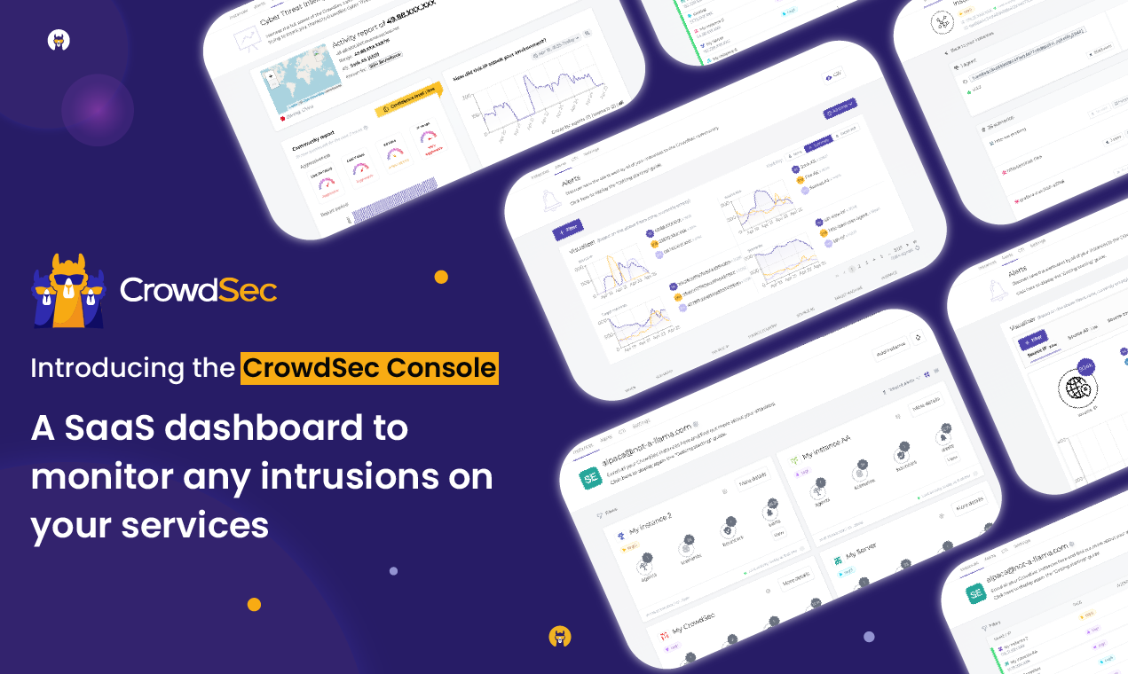 Crowdsec控制台 - 监视您的在线服务上的网络威胁媒体2