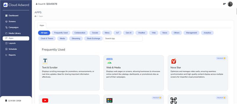 Cloud Adword gallery image