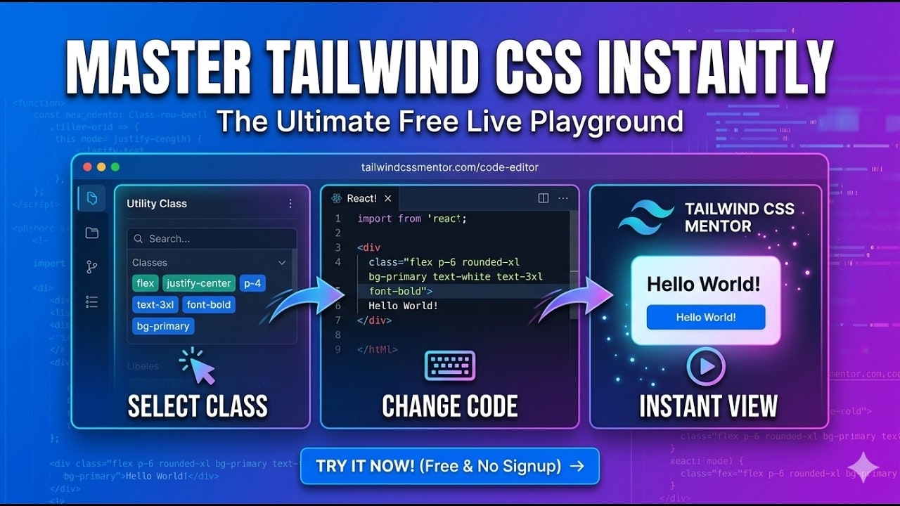 Tailwind CSS Mentor gallery image
