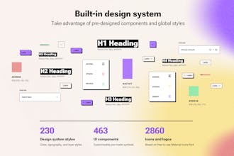 Bruddle - Neo brutalism inspired UI kit gallery image
