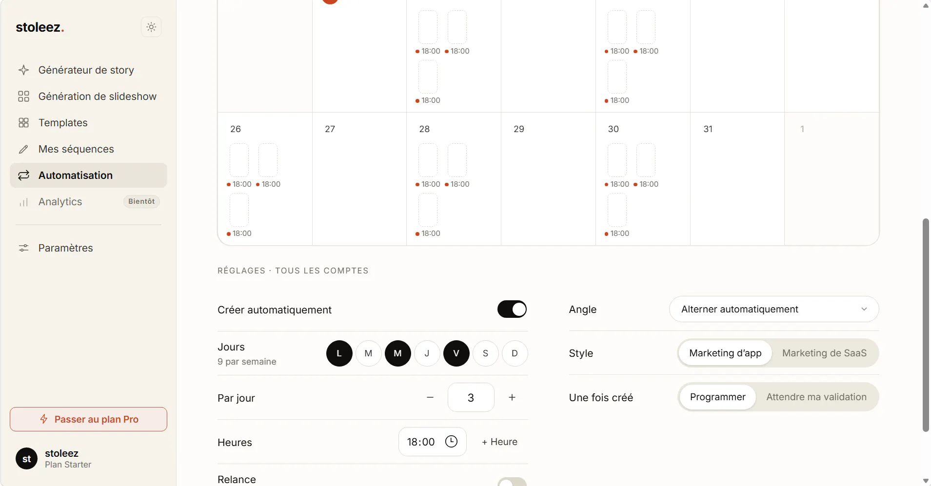 stoleez: AI stories and tiktok slideshow gallery image