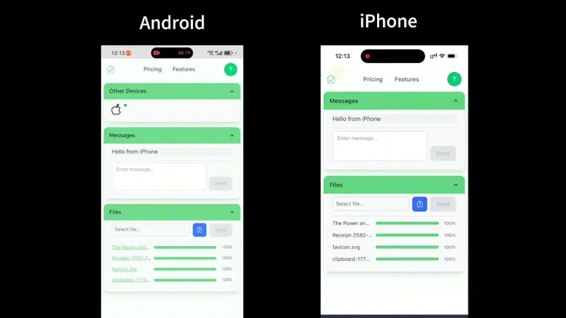 LocalDrop screenshot 1 (video preview)
