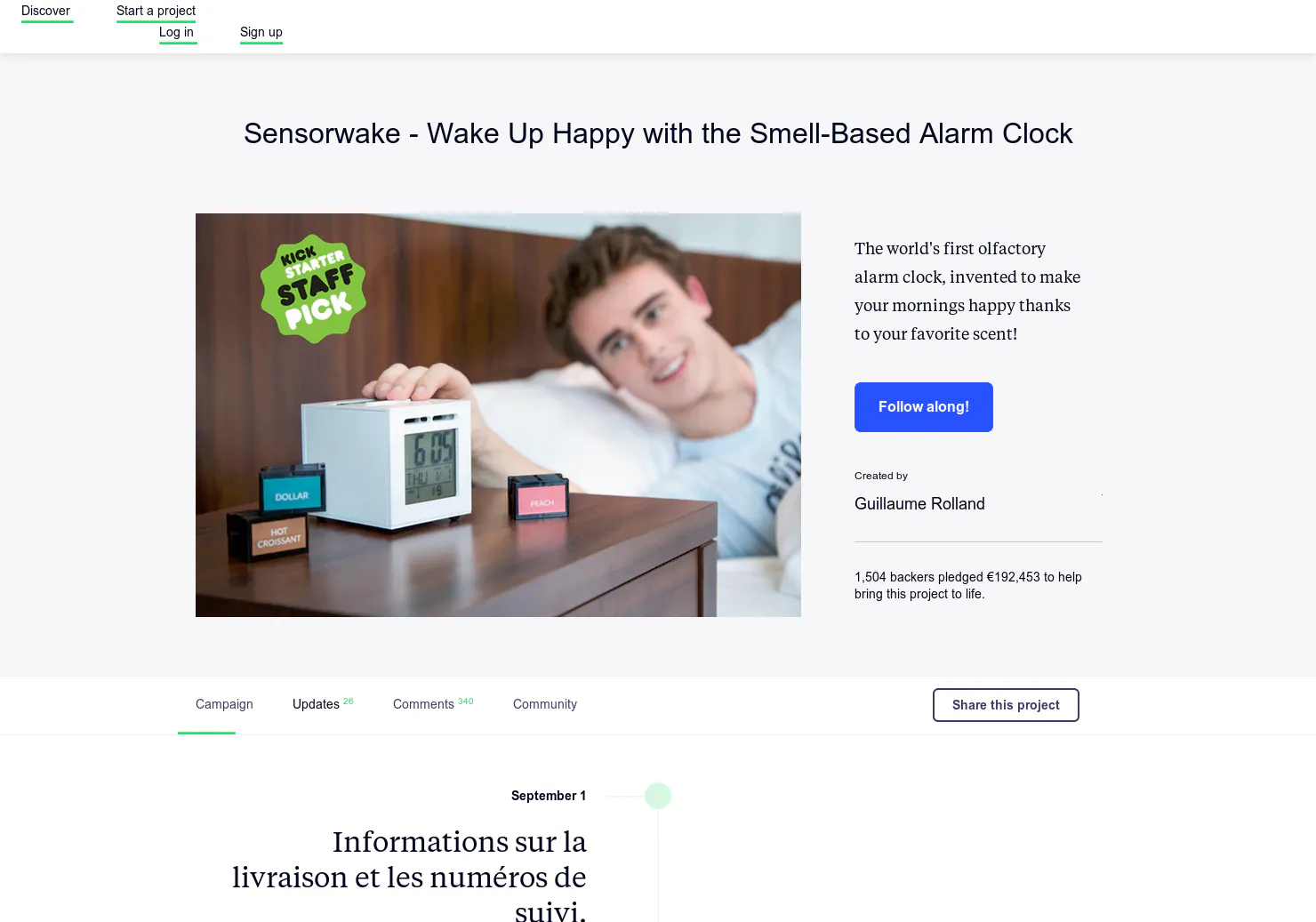 SensorWake