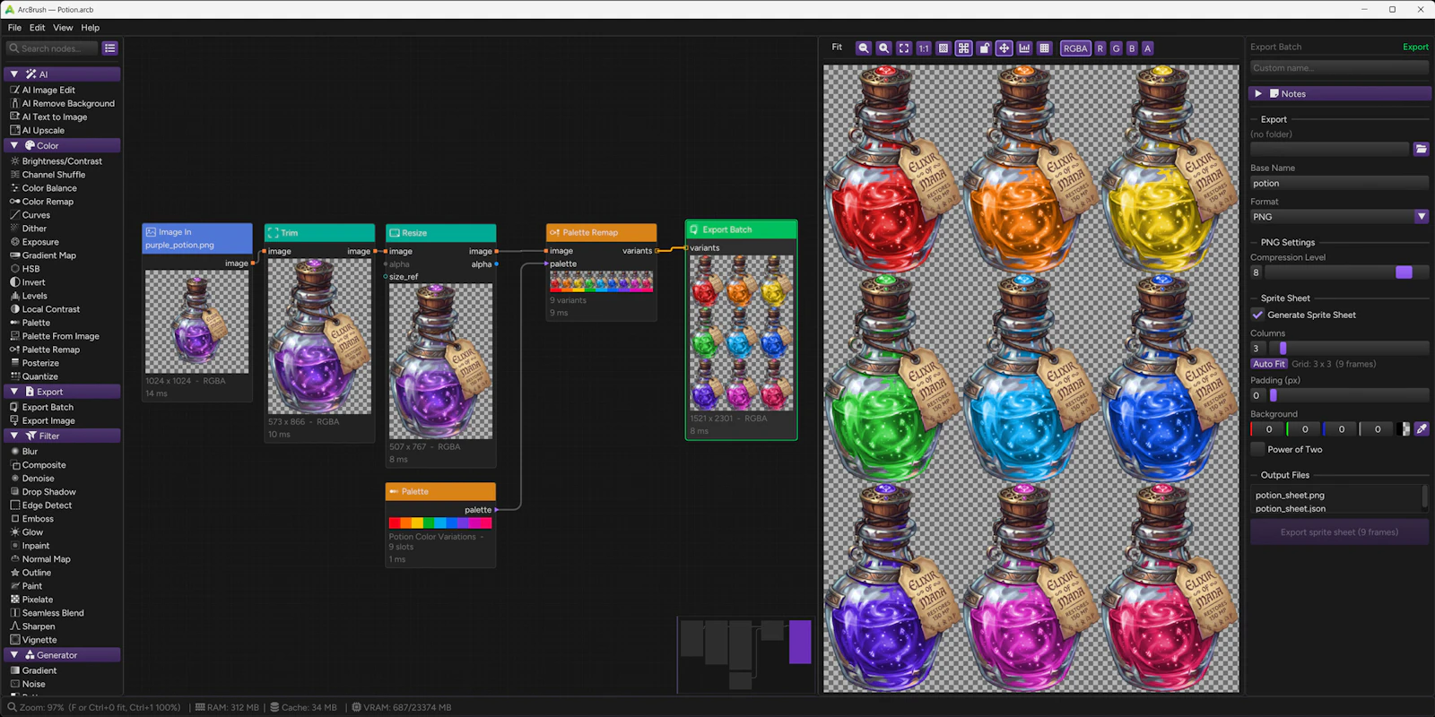 ArcBrush screenshot 3