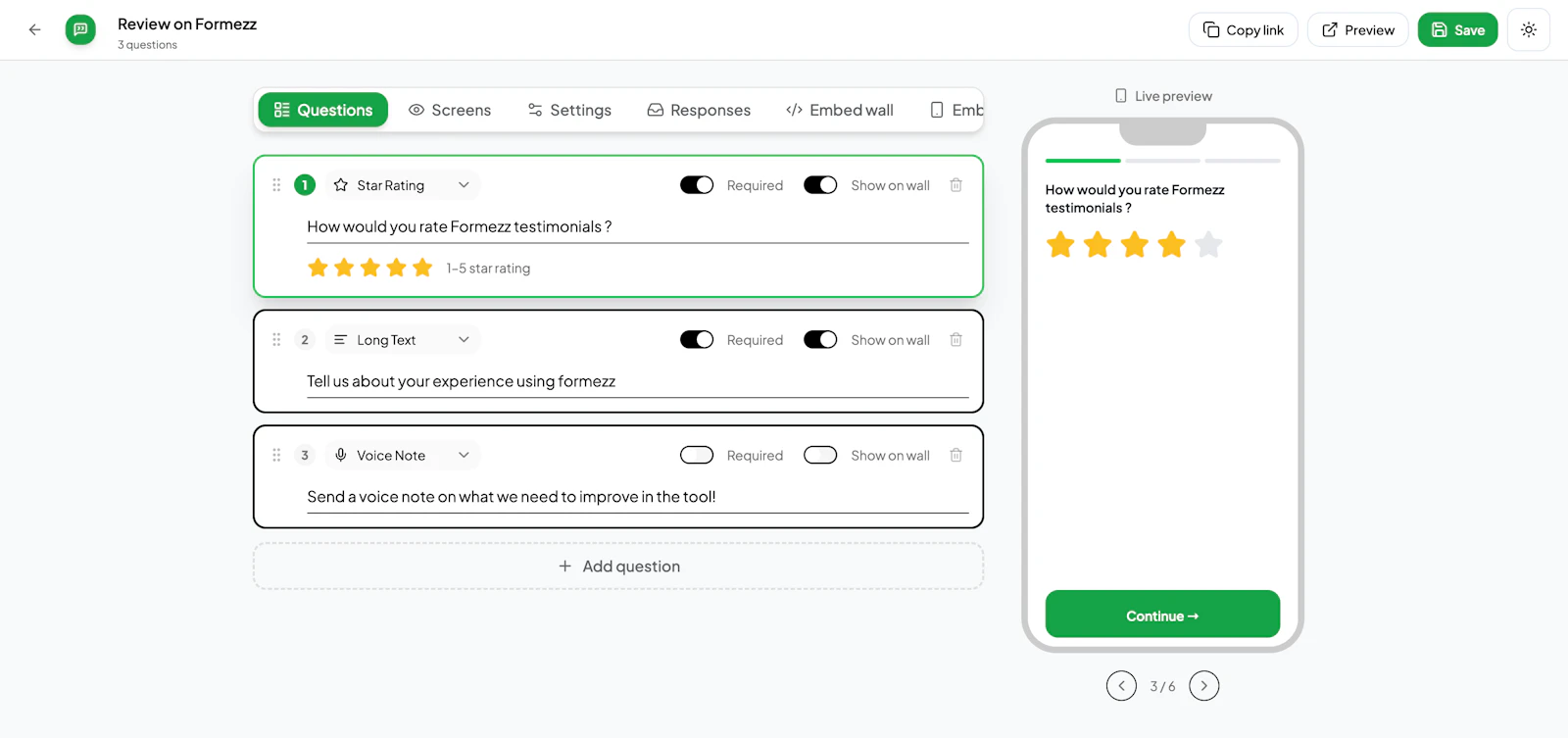 Formezz Testimonials screenshot 4