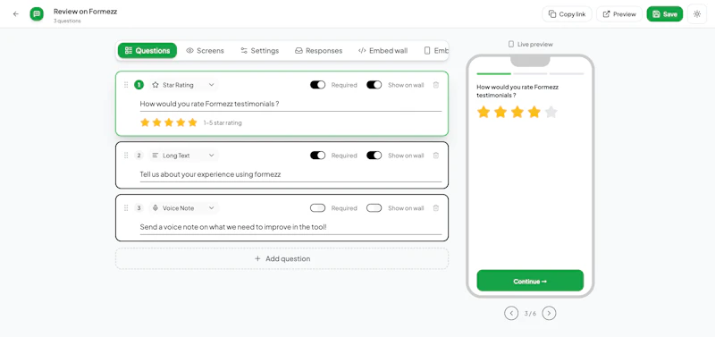 Formezz Testimonials screenshot 4