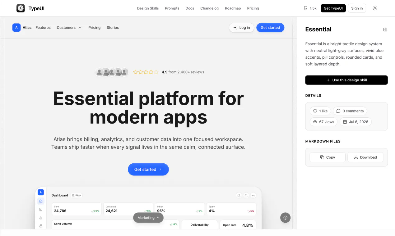 TypeUI gallery image